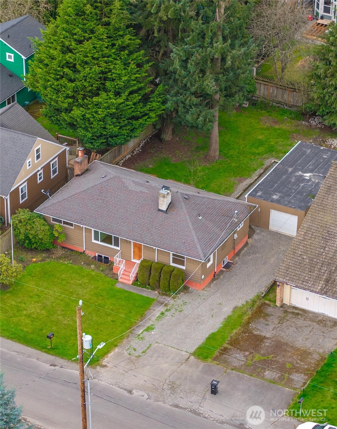 9717 14th Avenue Northwest Seattle, WA 98117 - Photo 29 of 32 an aerial view of a house