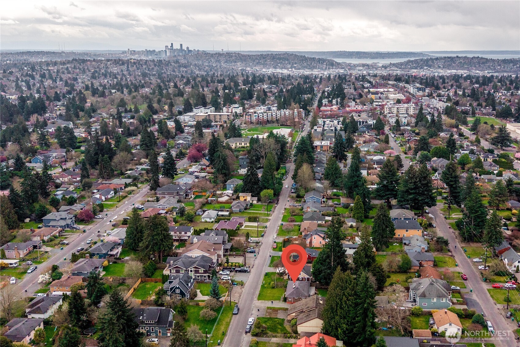 9717 14th Avenue Northwest Seattle, WA 98117 - Photo 32 of 32 an aerial view of multiple house