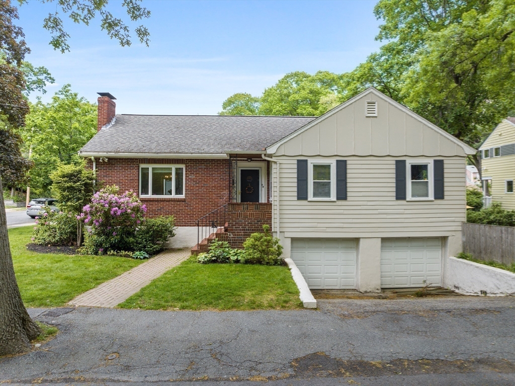 29 Payson Road Brookline, MA 02467 - Photo 25 of 28 a view of a yard in front view of a house