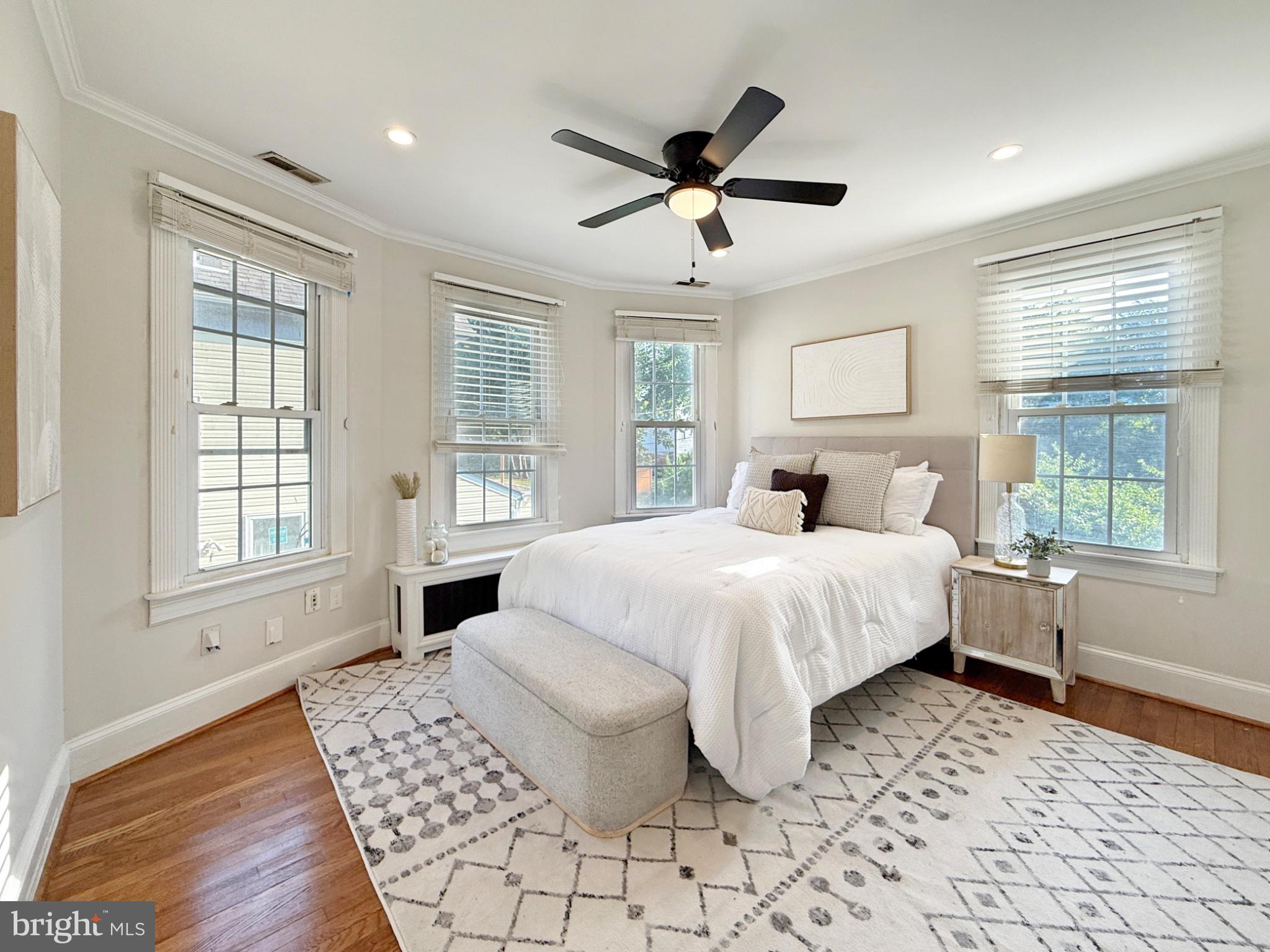 3216 18th Street Northeast Washington, DC 20018 - Photo 19 of 47 Bright and airy bedroom retreat.