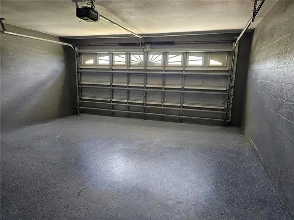 a view of a backyard with a garden