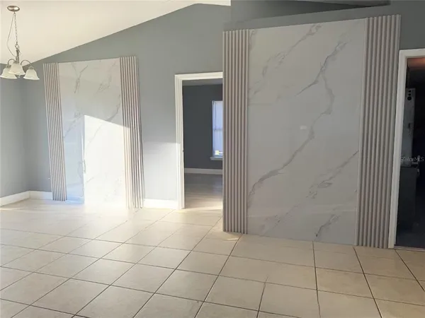 a view of empty room