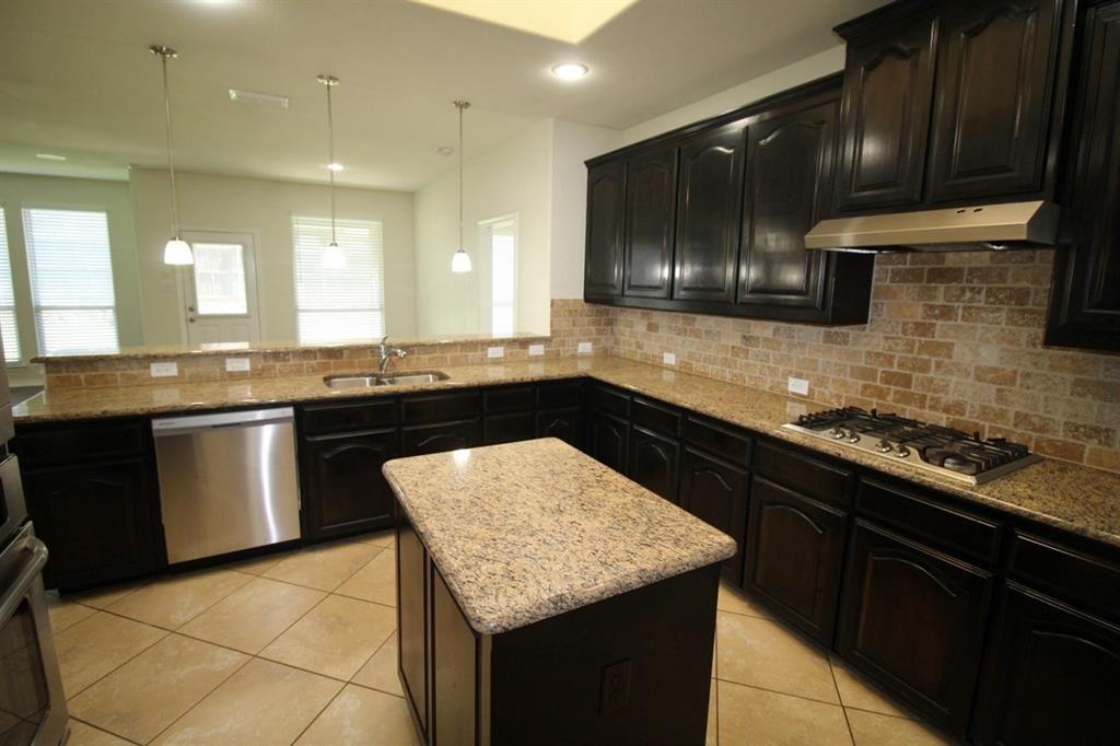 1205 Crest Ridge Drive Glenn Heights, TX 75154 - Photo 4 of 27 a kitchen with a sink and a stove top oven