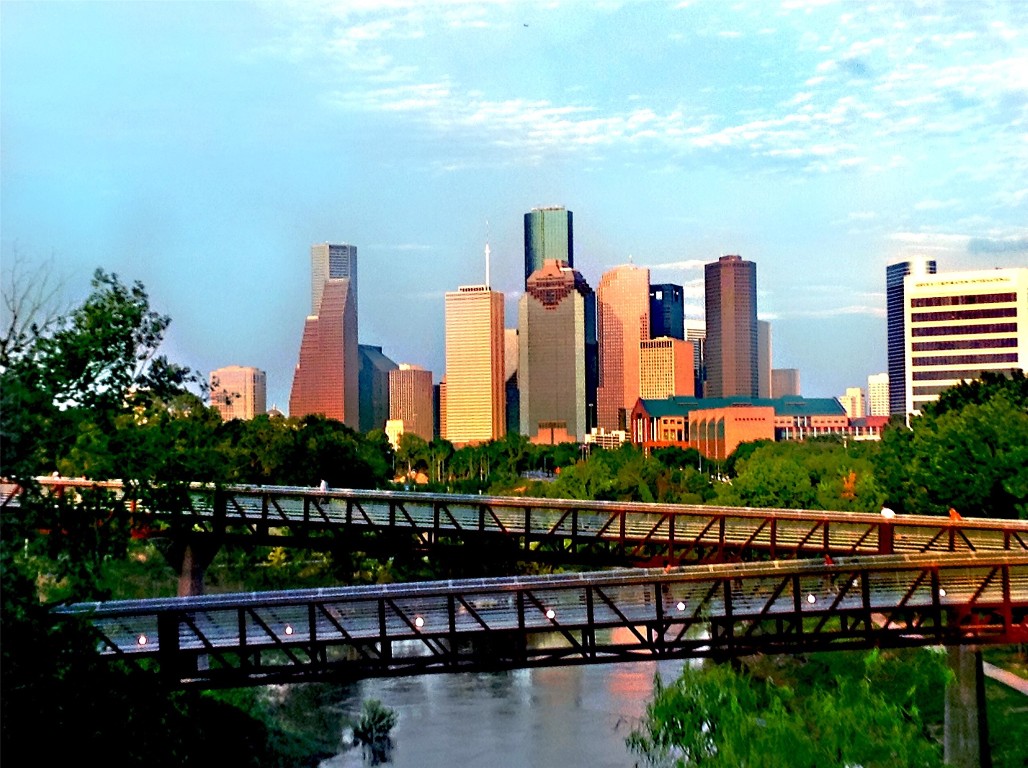 2608 Hopkins Street Houston, TX 77006 - Photo 32 of 35 a view of a city with tall buildings