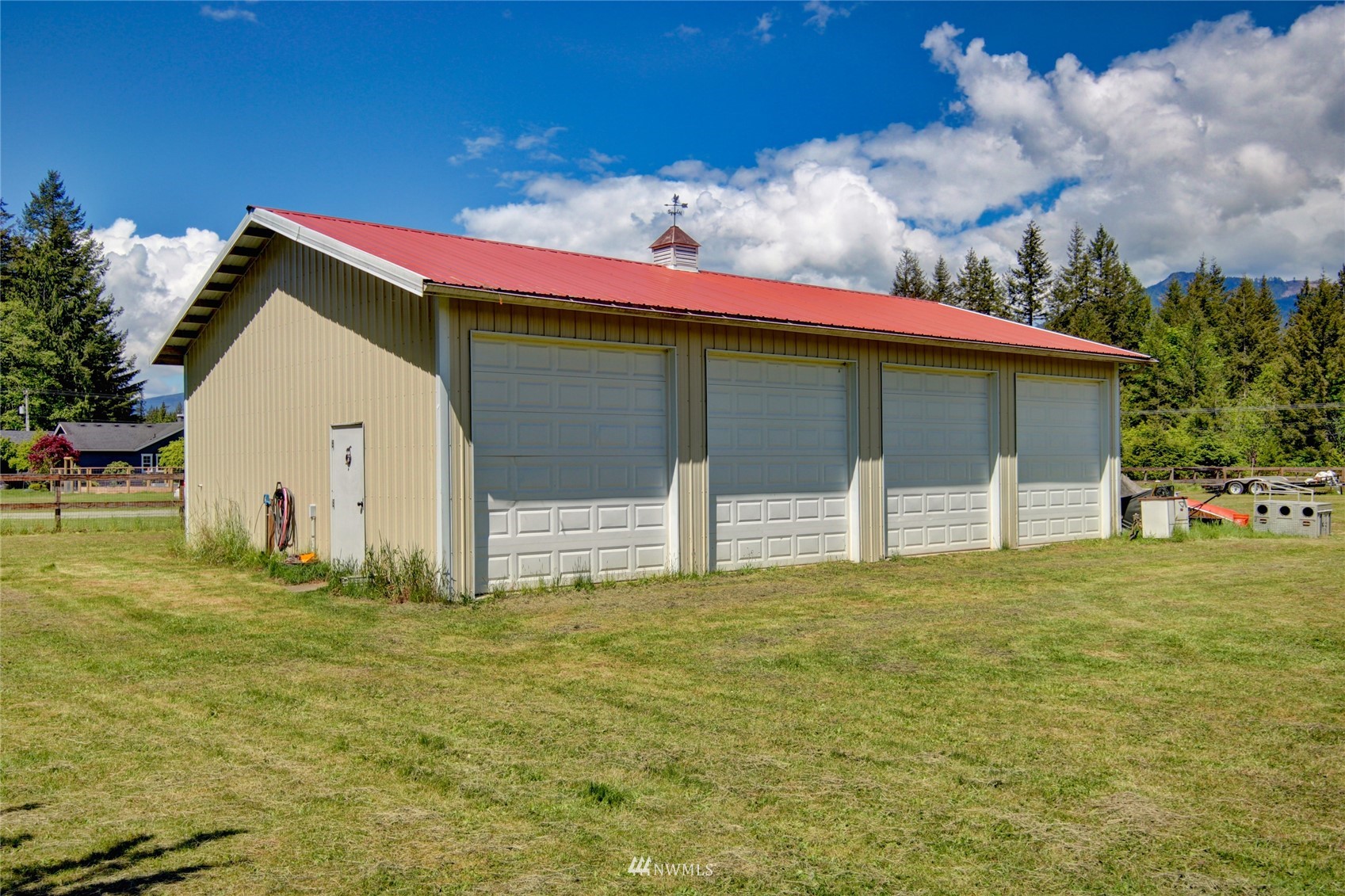 8235 Lusk Road Concrete, WA 98237 - Photo 15 of 40 a front view of house with yard