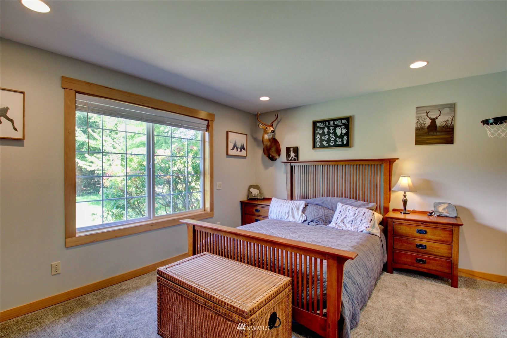 8235 Lusk Road Concrete, WA 98237 - Photo 35 of 40 a bedroom with a bed and a window