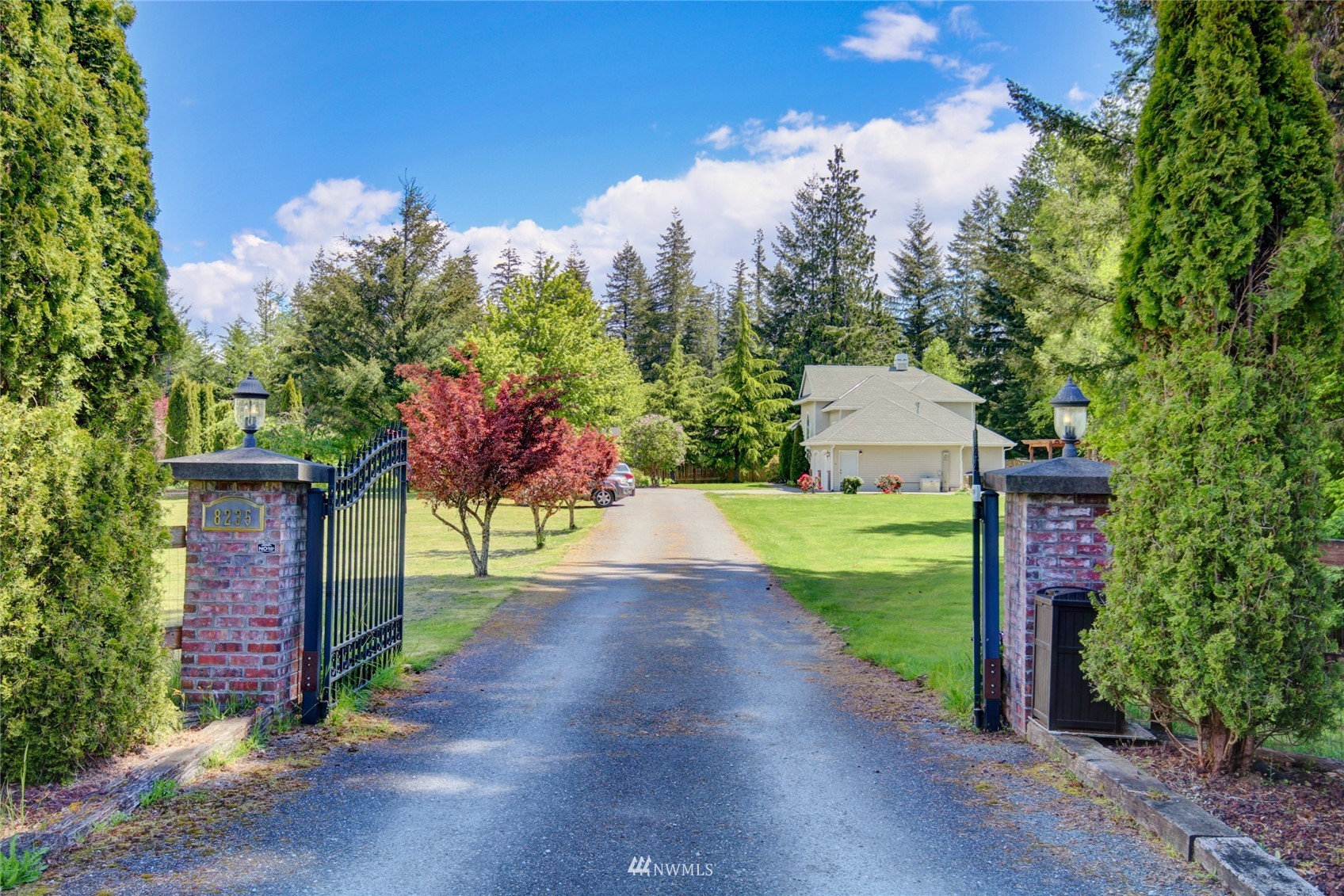 8235 Lusk Road Concrete, WA 98237 - Photo 5 of 40 a pathway of a house with a yard