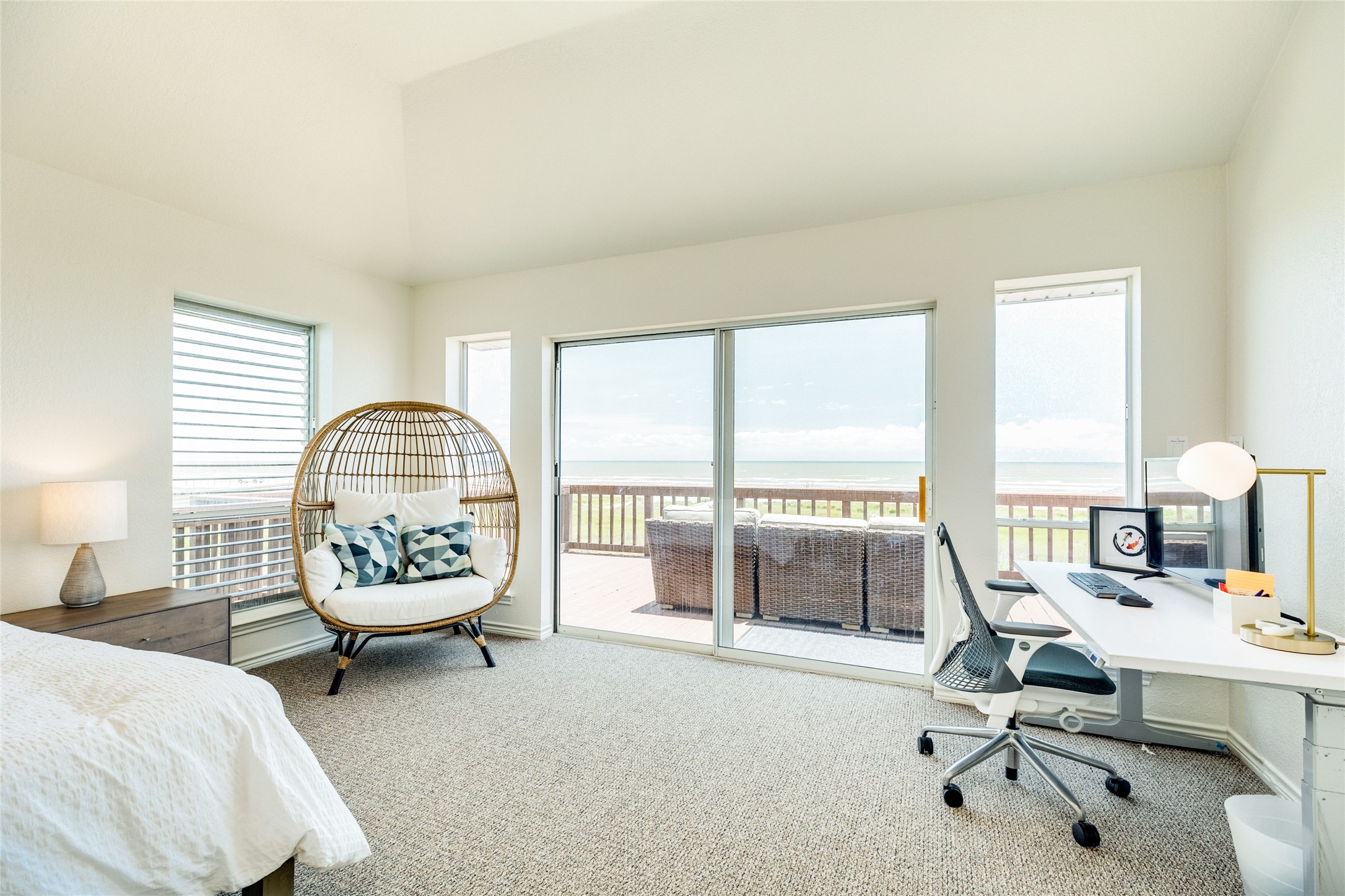 23331 Termini-San Luis Pass Road Galveston, TX 77554 - Photo 14 of 28 a living room with furniture and a large window