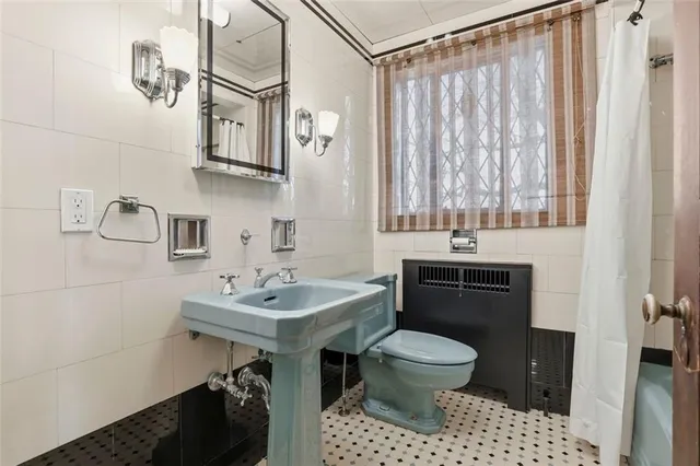 a view of a room with storage area