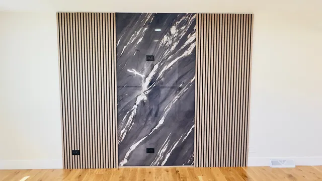 a view of wooden floor