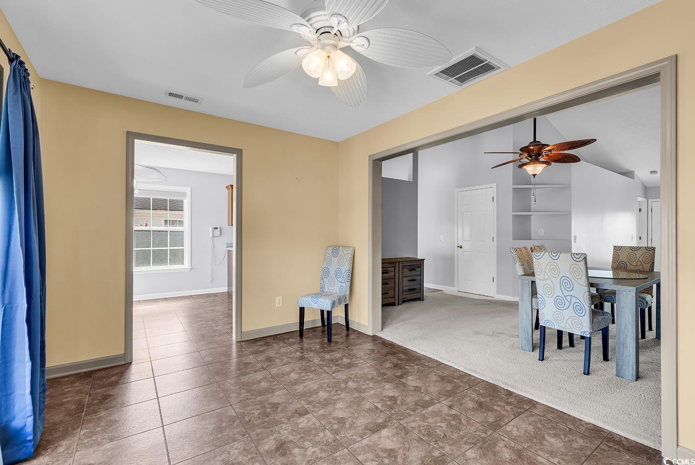 1336 Gailard Drive Conway, SC 29526 - Photo 12 of 39 Interior space featuring visible vents, carpet flo