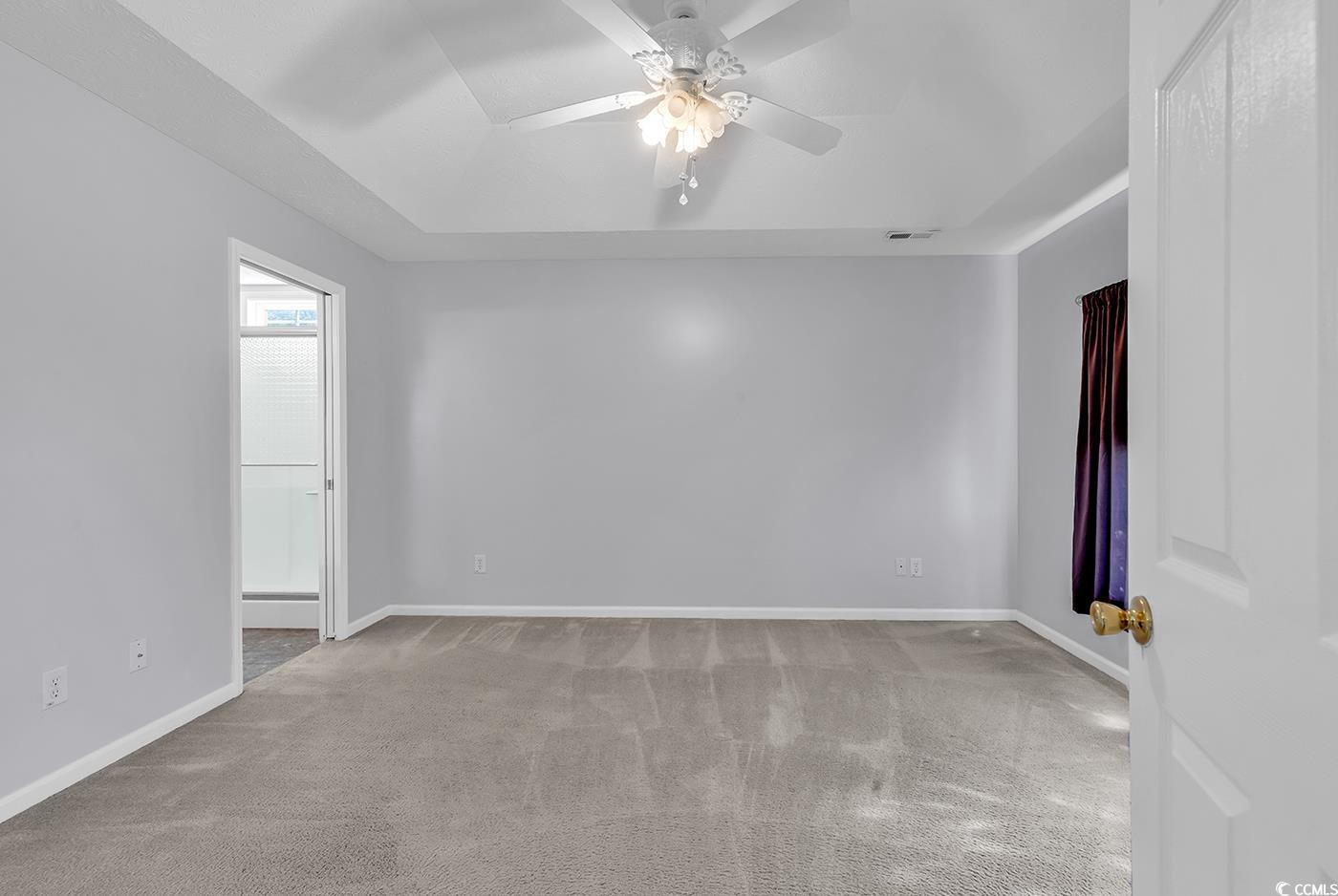 1336 Gailard Drive Conway, SC 29526 - Photo 27 of 39 Carpeted empty room with a ceiling fan and baseboa