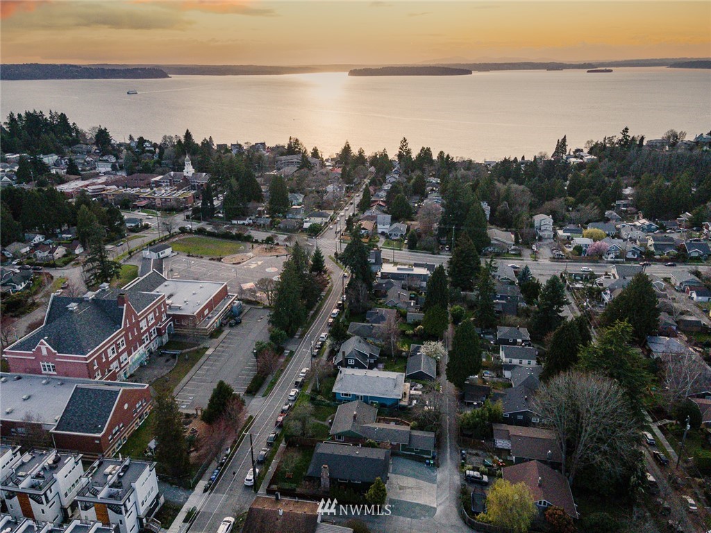 4314 Southwest Frontenac Street Seattle, WA 98136 - Photo 31 of 32 a city view with a lake view