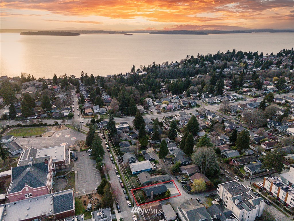 4314 Southwest Frontenac Street Seattle, WA 98136 - Photo 5 of 32 a view of a city and ocean view