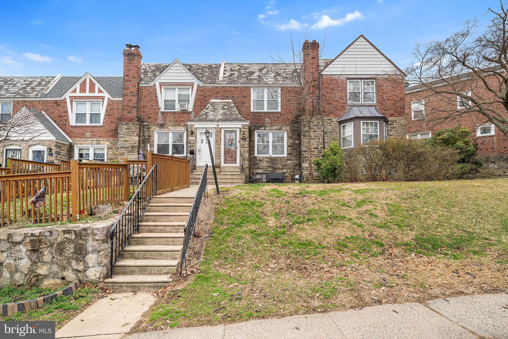 223 St Laurence Road Upper Darby, PA 19082 - Photo 2 of 32 a front view of a house with a yard