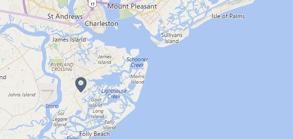 1666 Old Military Road Charleston, SC 29412 - Photo 6 of 44 Map of Waterways