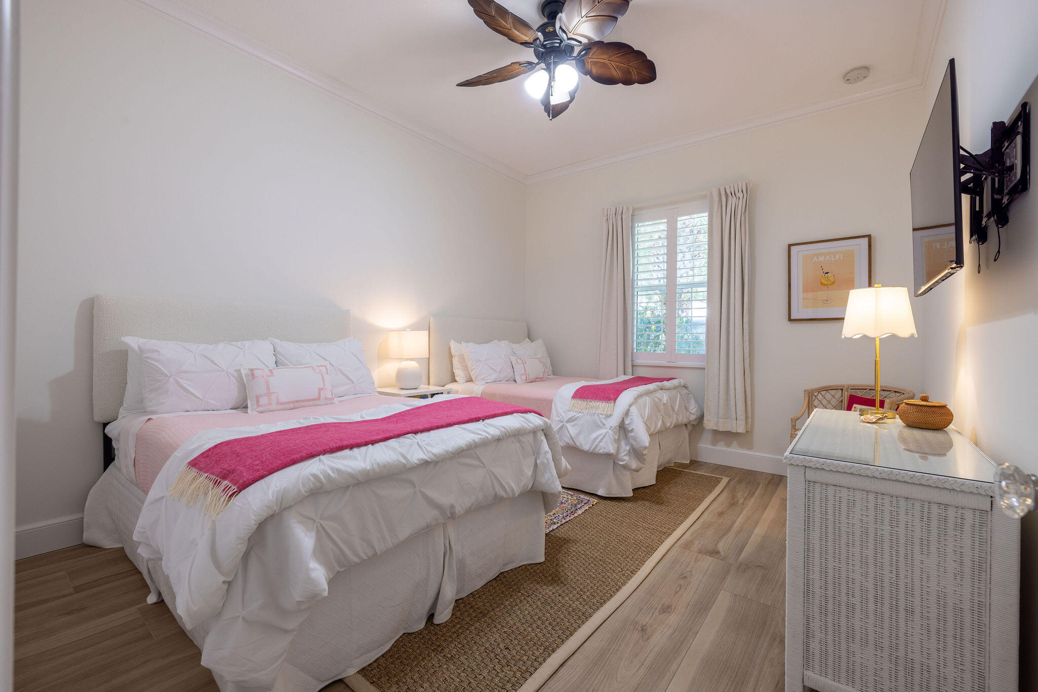 1037 Duval Street Jupiter, FL 33458 - Photo 25 of 47 a bedroom with a bed and wooden floor