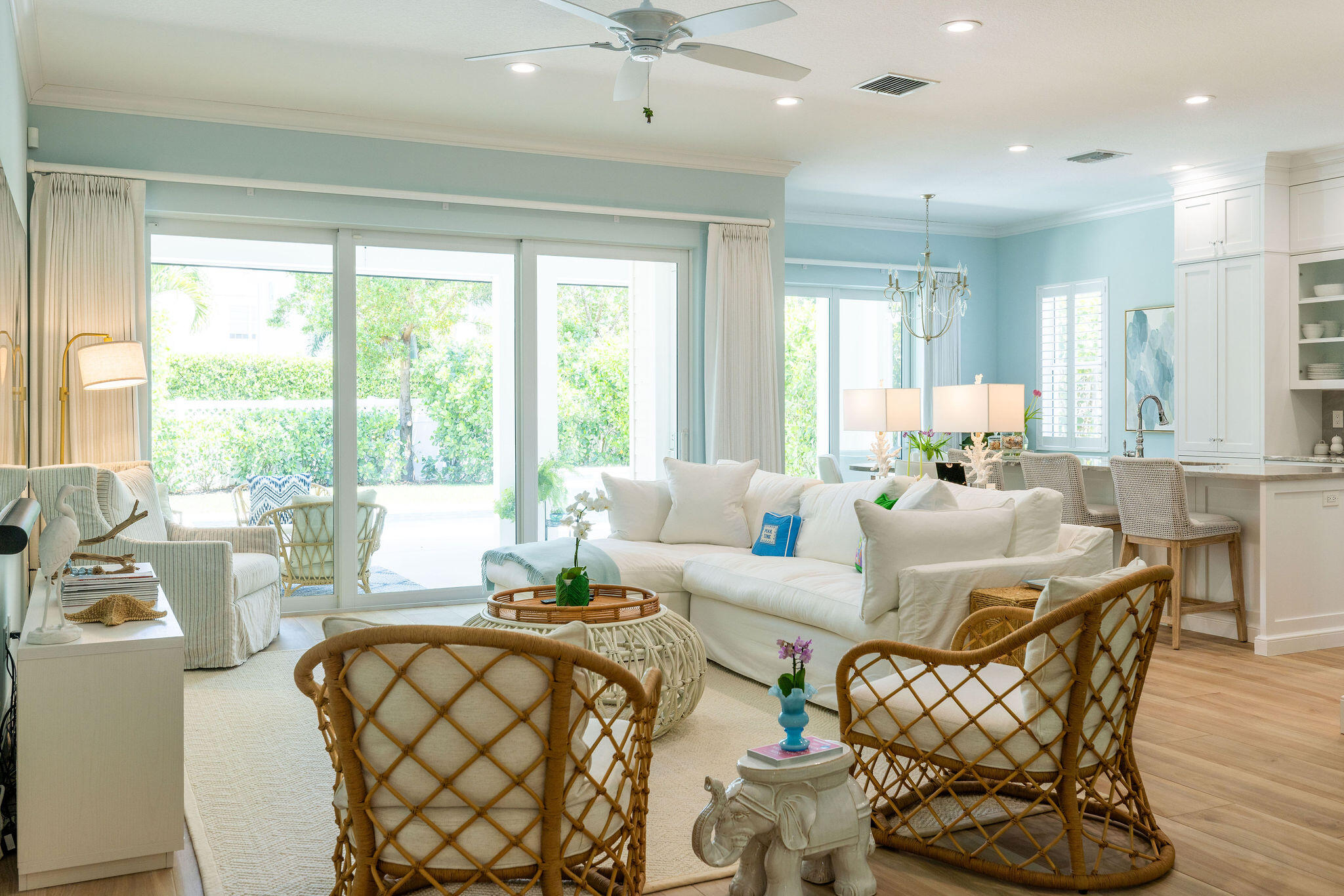 1037 Duval Street Jupiter, FL 33458 - Photo 5 of 47 a living room with furniture and a large window
