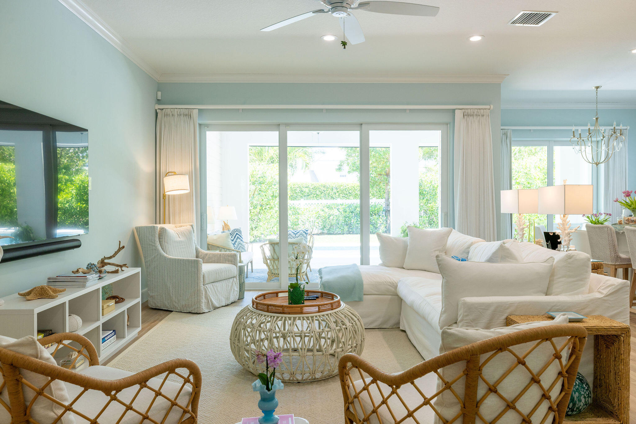 1037 Duval Street Jupiter, FL 33458 - Photo 6 of 47 a living room with furniture and large windows