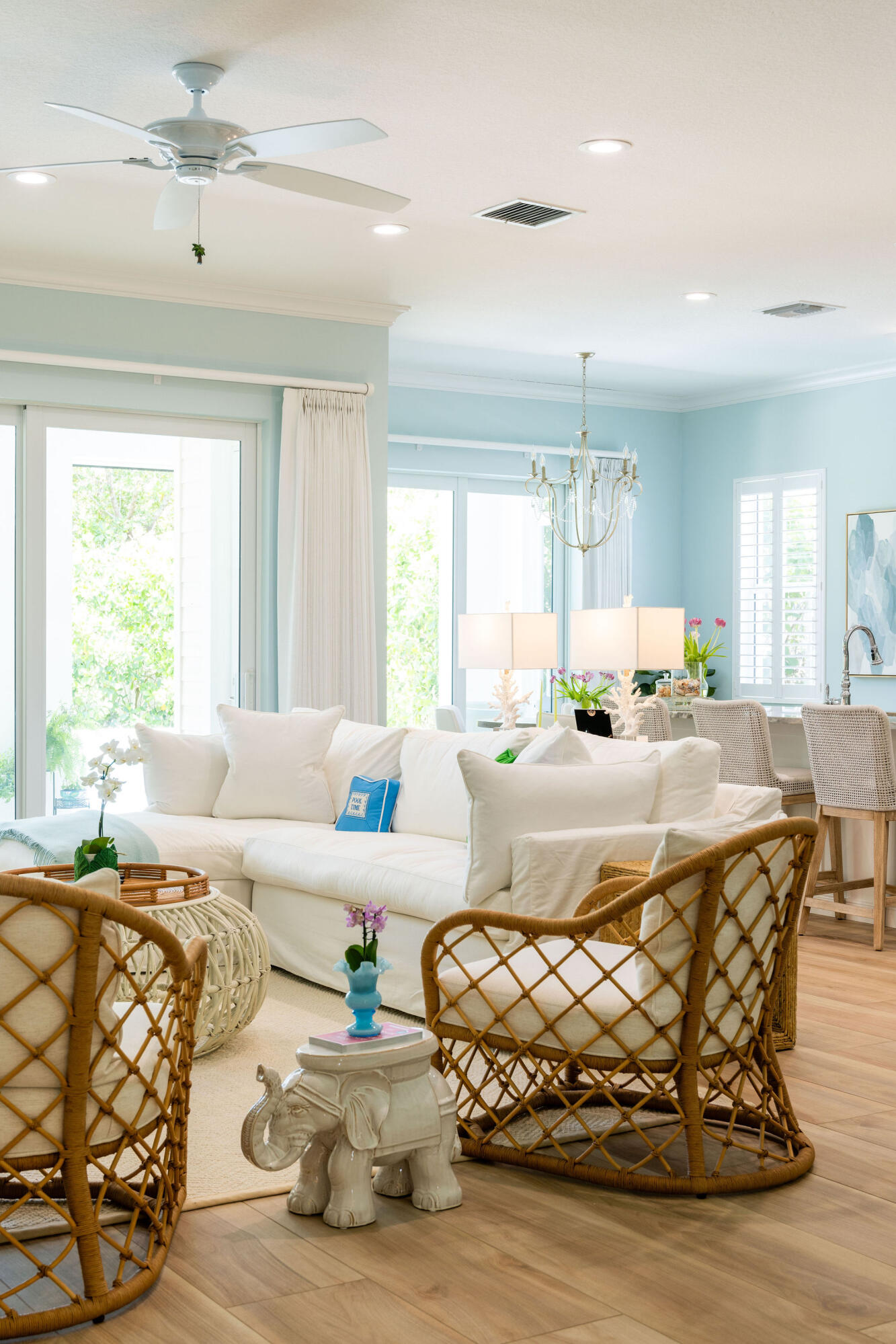 1037 Duval Street Jupiter, FL 33458 - Photo 7 of 47 a living room with furniture and a large window