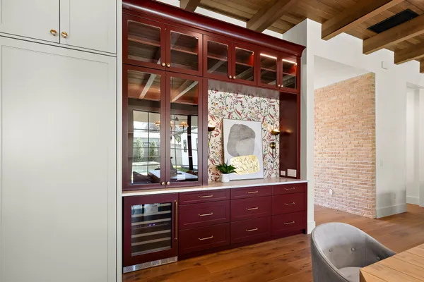 a bed room with a bed and a window