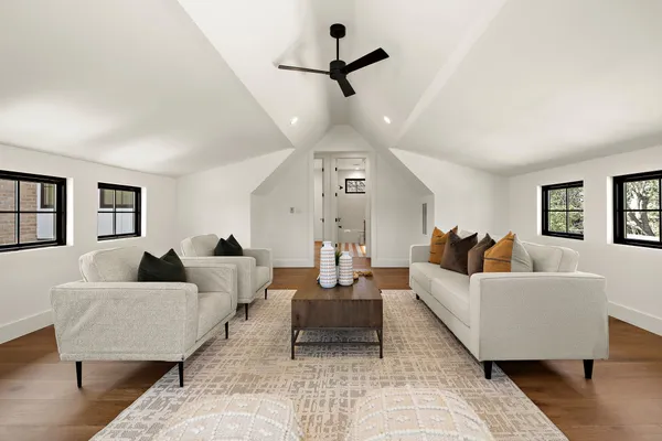 a kitchen with stainless steel appliances a stove and a refrigerator