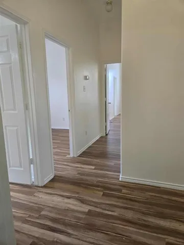 a view of wooden floor