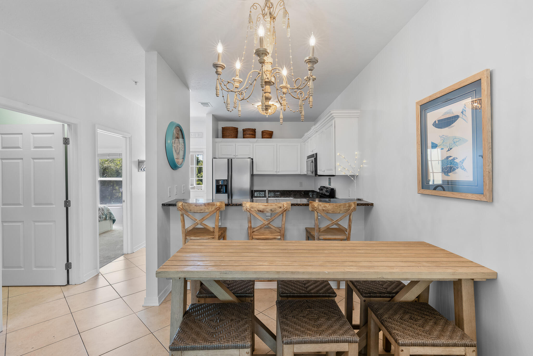 34 Heron's Watch Way, Unit 7205 Santa Rosa Beach, FL 32459 - Photo 9 of 49 a view of a dining room with furniture