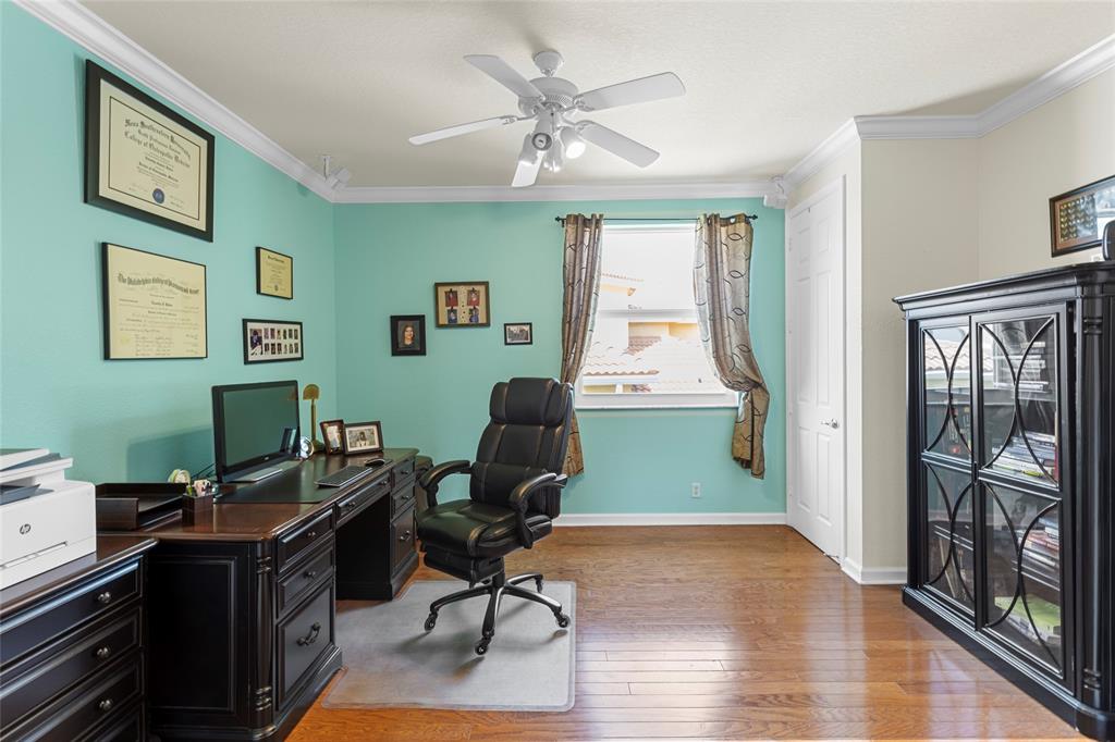 18932 Southwest 33rd Court Miramar, FL 33029 - Photo 29 of 97 a view of a workspace with furniture and a window