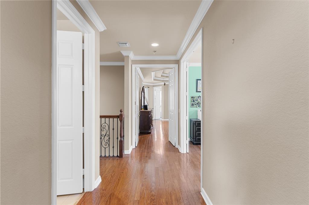 18932 Southwest 33rd Court Miramar, FL 33029 - Photo 30 of 97 a view of a hallway with wooden floor