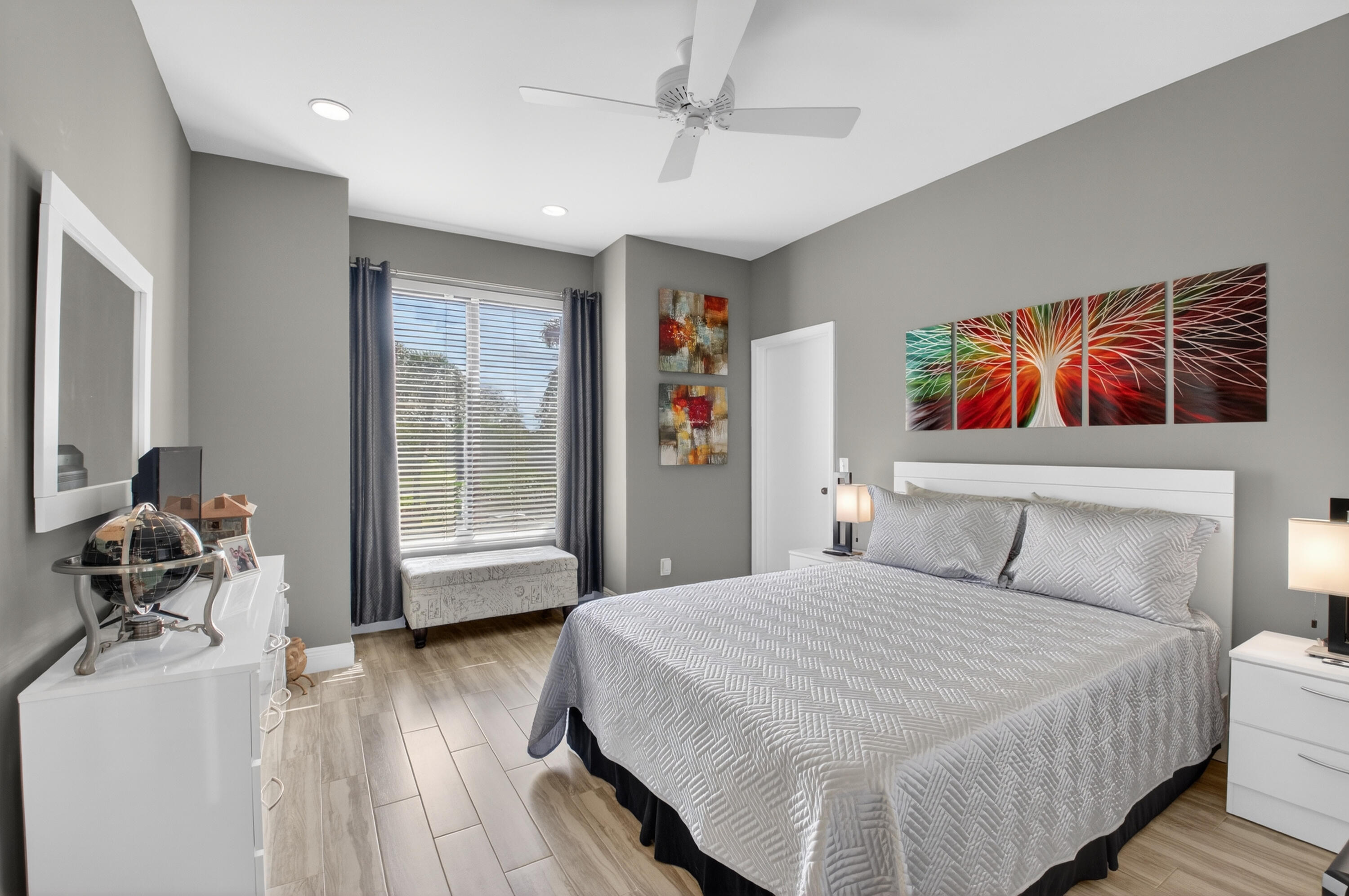 19407 Sabal Lake Drive, Unit 5016 Boca Raton, FL 33434 - Photo 25 of 97 a bedroom with a large bed and a window