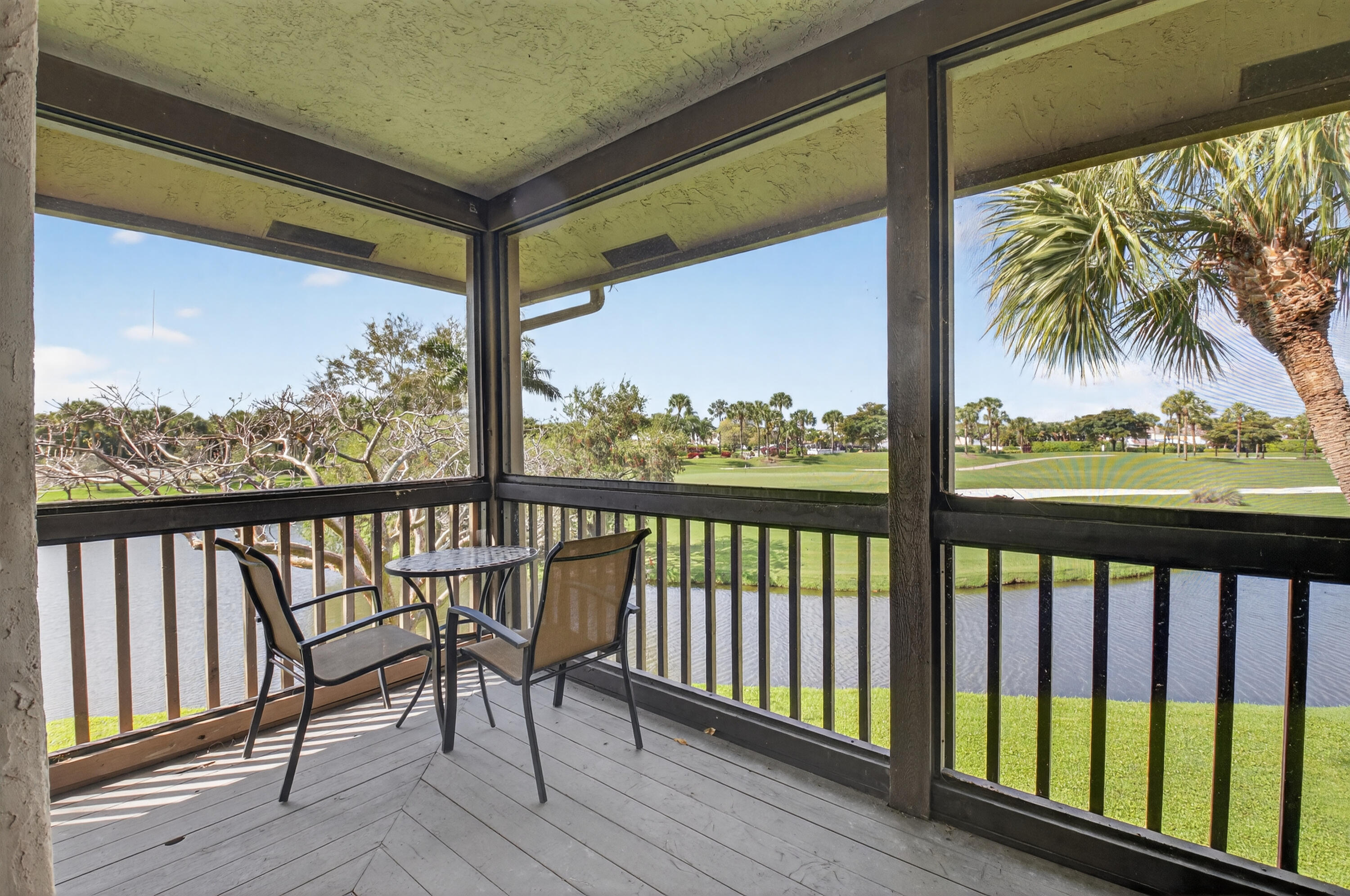 19407 Sabal Lake Drive, Unit 5016 Boca Raton, FL 33434 - Photo 35 of 97 a view of balcony with furniture