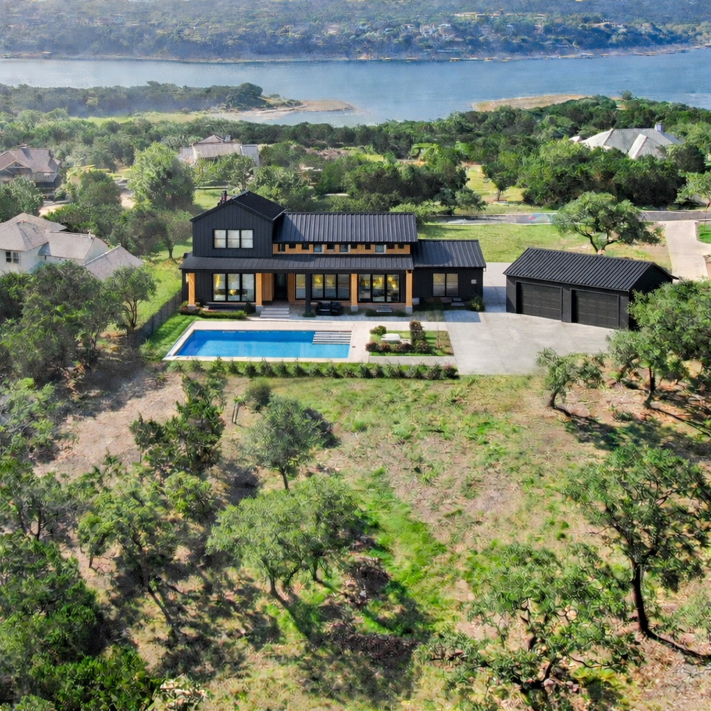 8200 Moon Rise Trail Jonestown, TX 78645 - Photo 3 of 14 a view of a big yard with potted plants and large tree
