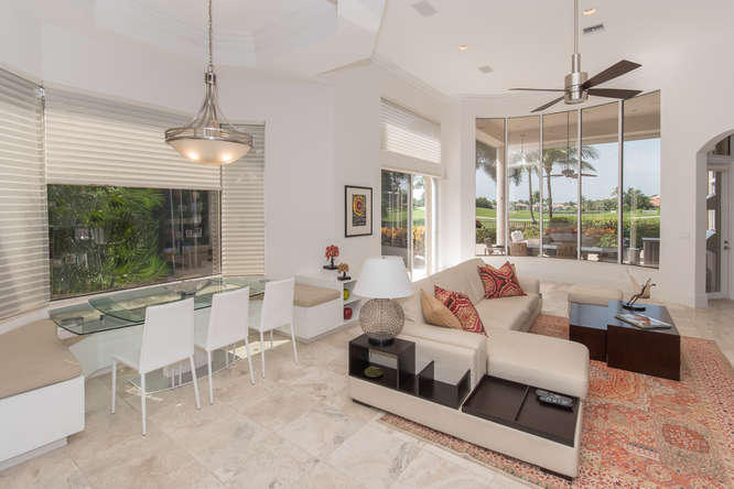 6459 Enclave Way Boca Raton, FL 33496 - Photo 13 of 36 Family Room & Breakfast Bar