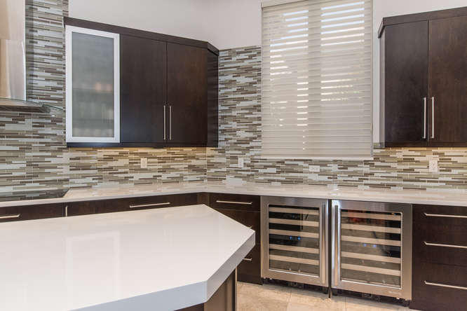 6459 Enclave Way Boca Raton, FL 33496 - Photo 18 of 36 Wine Refrigerator in Kitchen