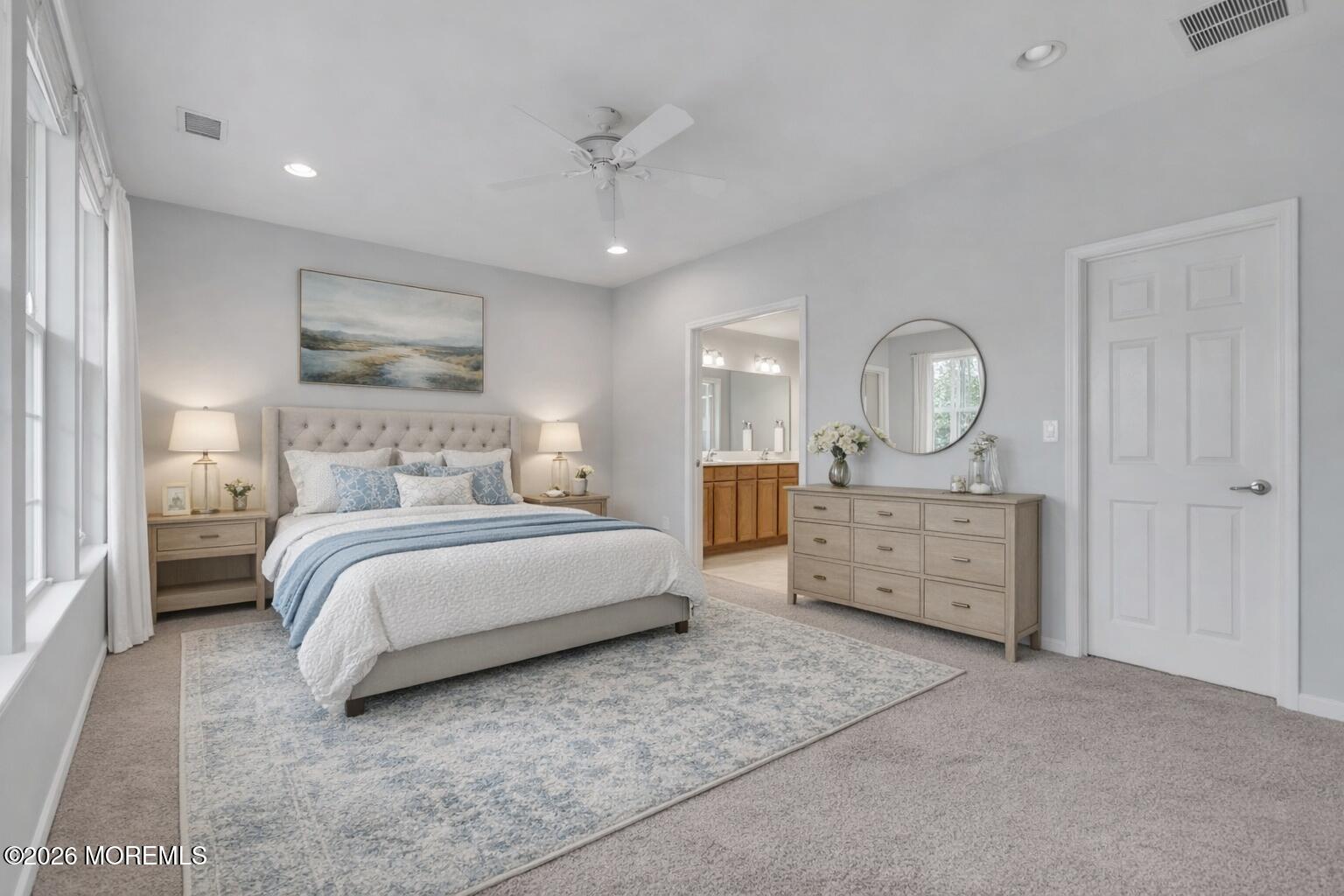 42 Pembroke Drive Jackson, NJ 08527 - Photo 25 of 44 a bedroom with a large bed and a dresser