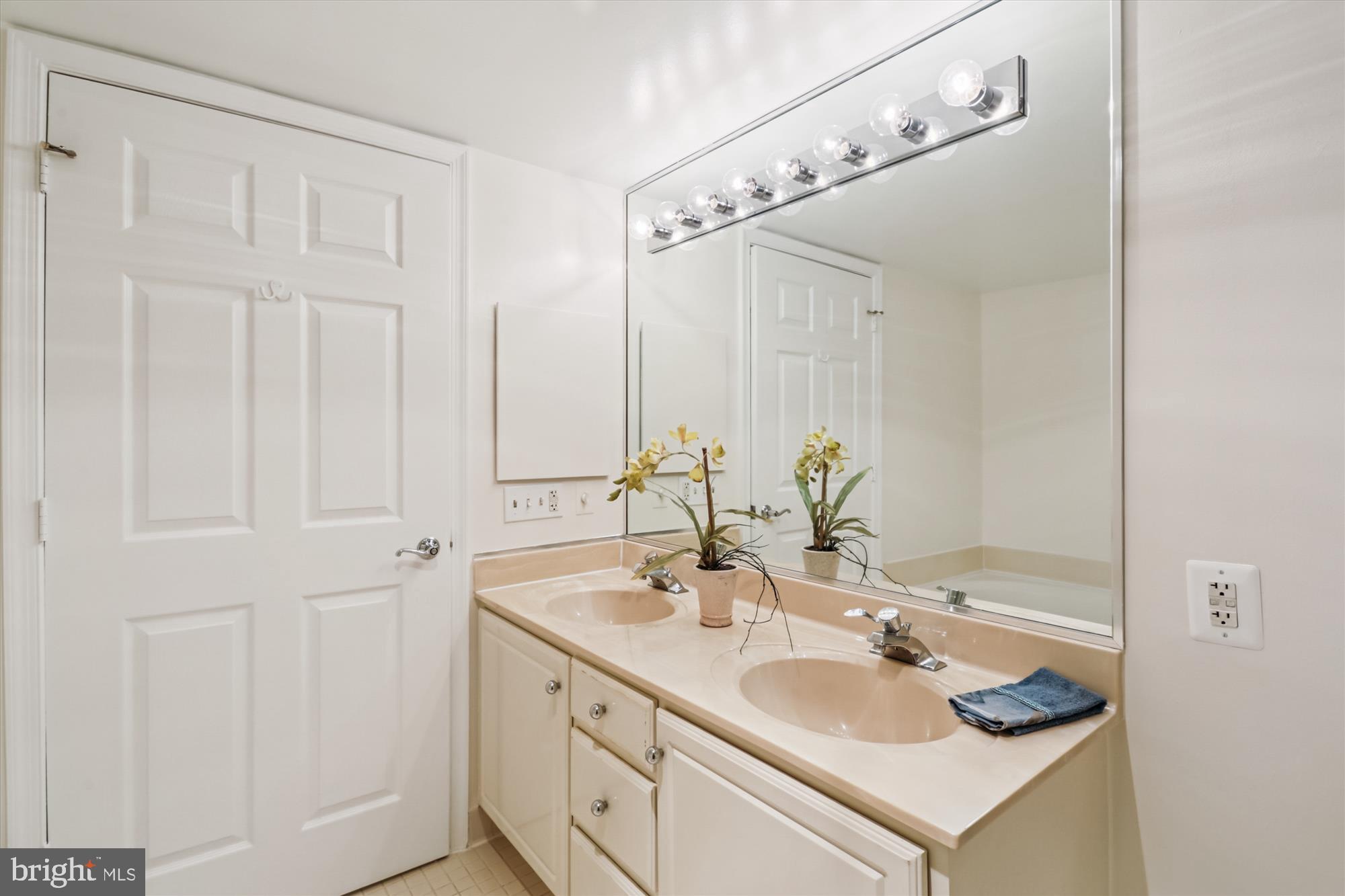 14801 Pennfield Circle, Unit 210 Silver Spring, MD 20906 - Photo 22 of 39 a bathroom with a sink and a mirror