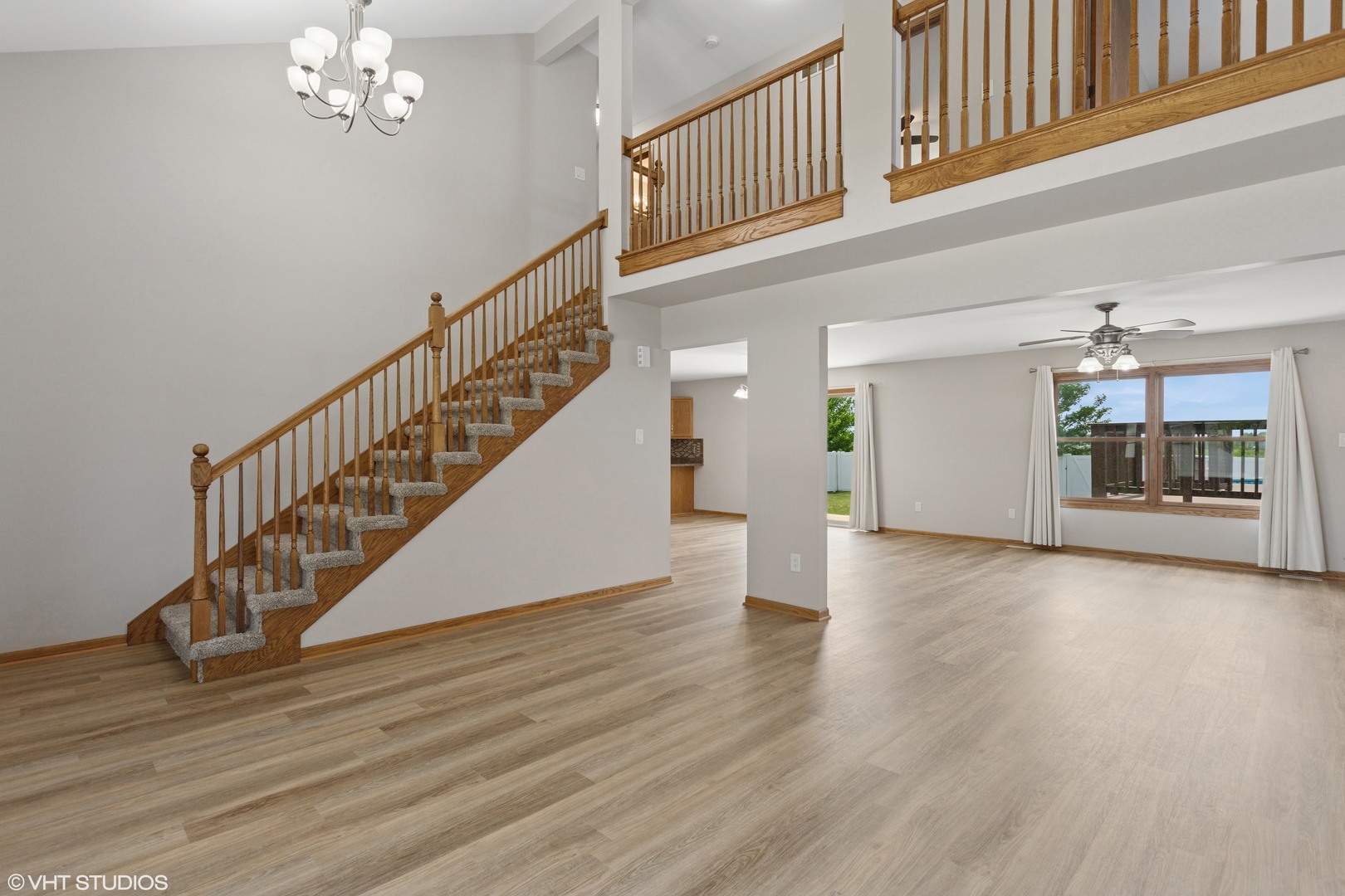 2033 Willow Brook Drive Bourbonnais, IL 60914 - Photo 3 of 24 a view of an entryway with wooden floor