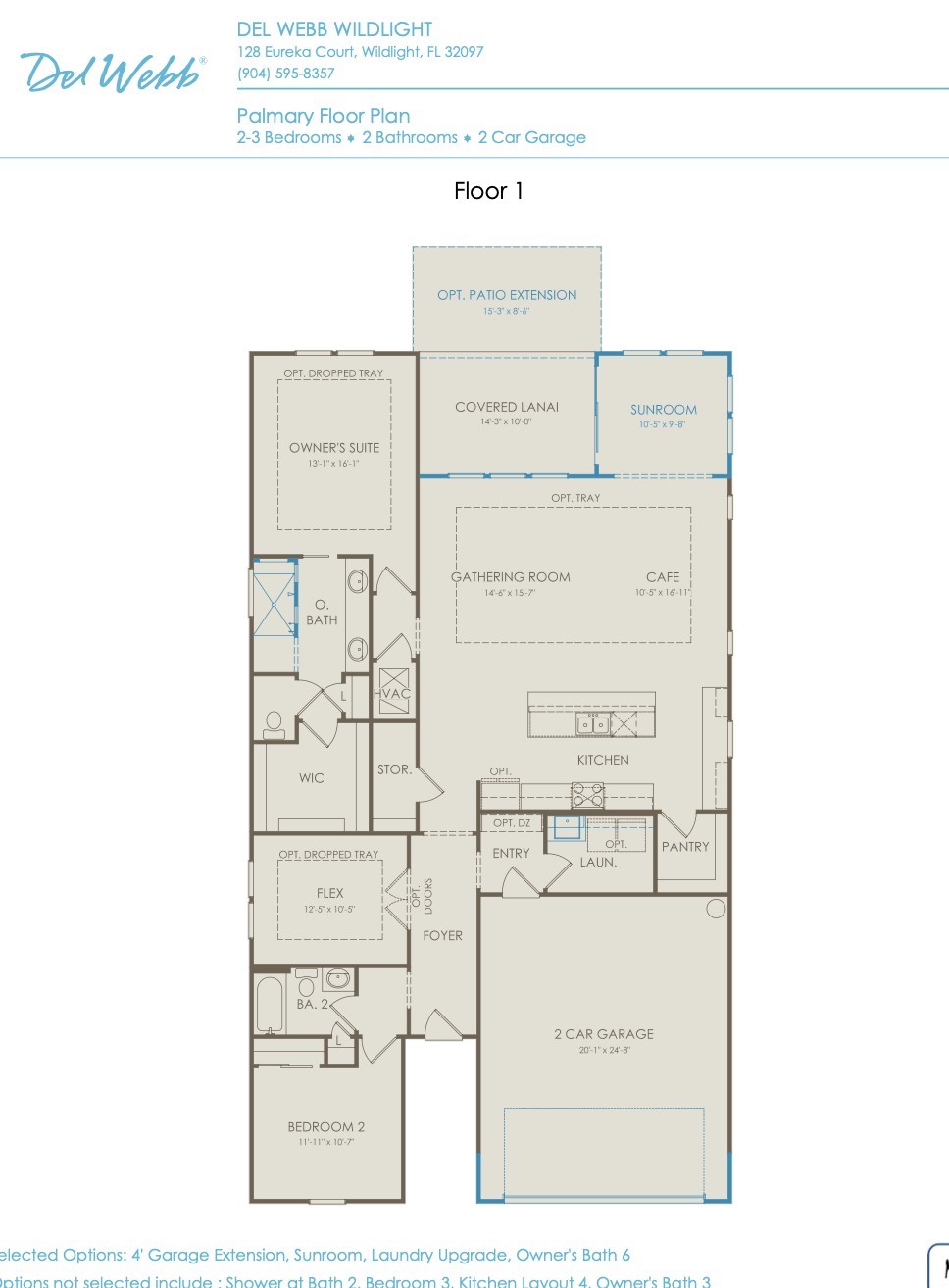 729 Continuum Loop Yulee, FL 32097 - Photo 55 of 55 Floor Plan.