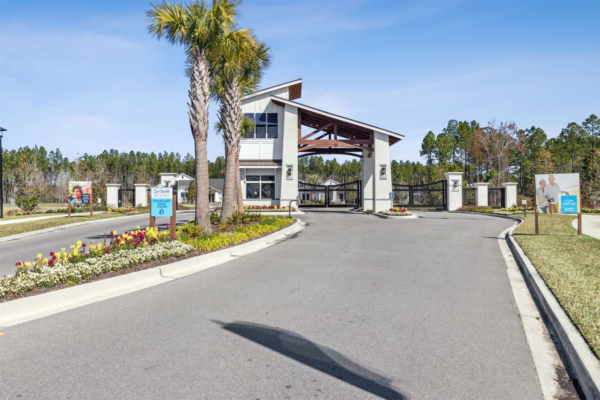 729 Continuum Loop Yulee, FL 32097 - Photo 40 of 55 Gated Entrance with Guard House