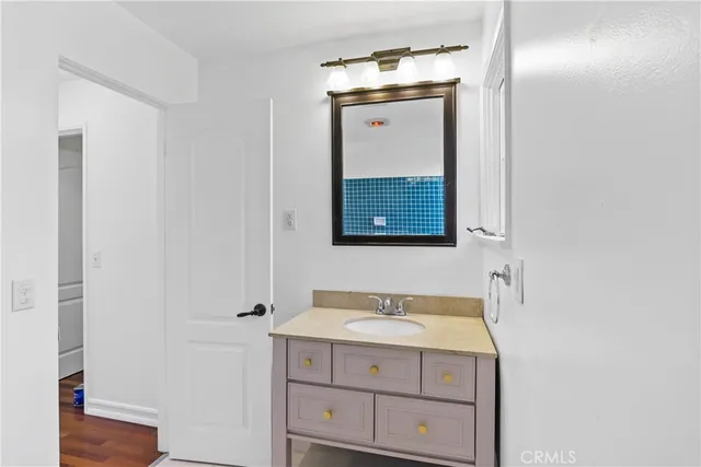 a view of a small space