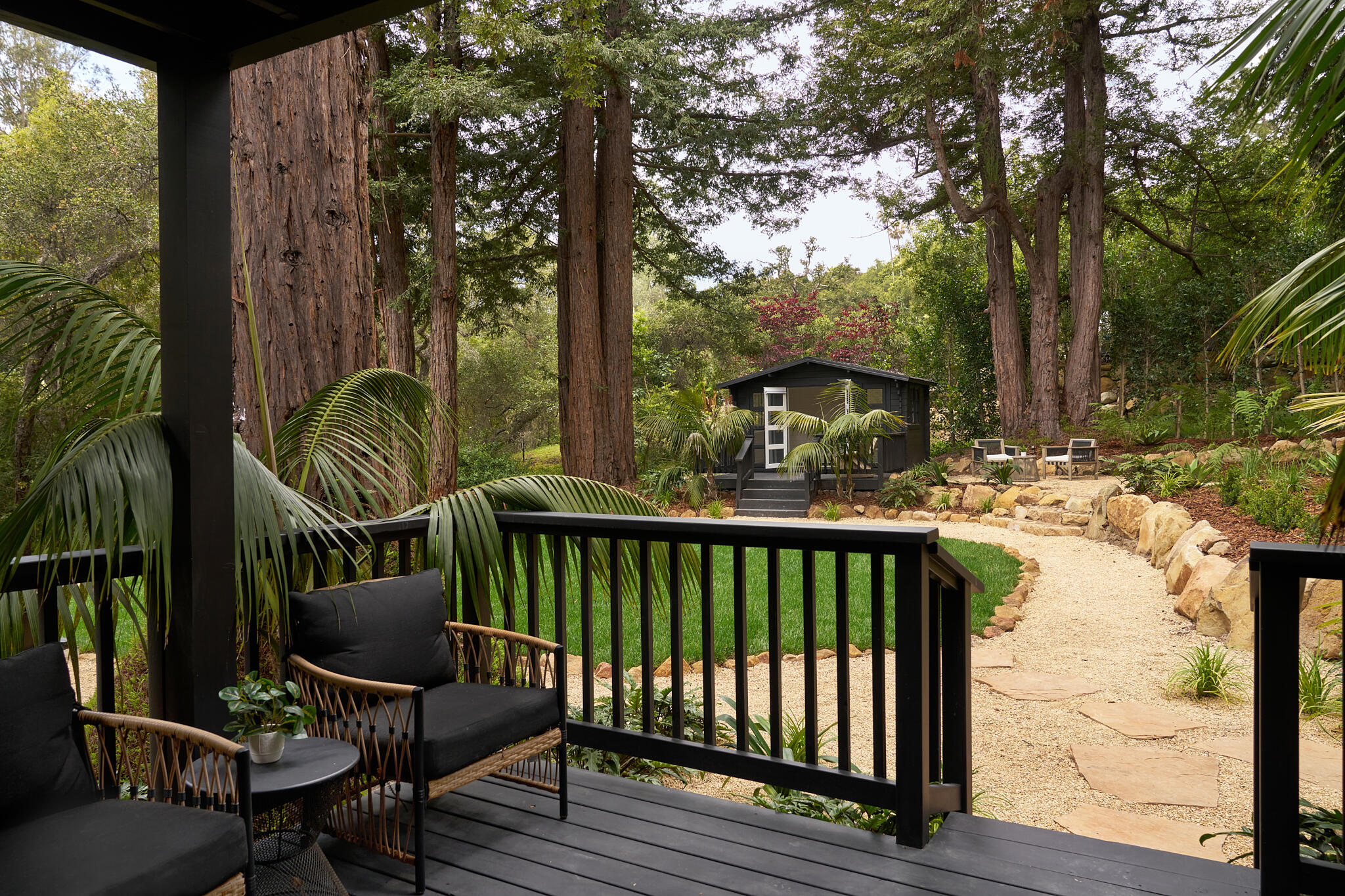 921 El Rancho Road Santa Barbara, CA 93108 - Photo 11 of 33 Deck off Bedroom 1