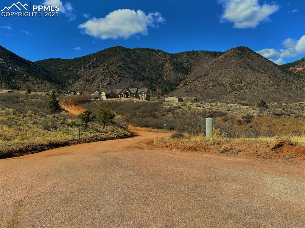 4405 Diamondback Drive Colorado Springs, CO 80921 - Photo 20 of 21 a view of a house with a mountain view