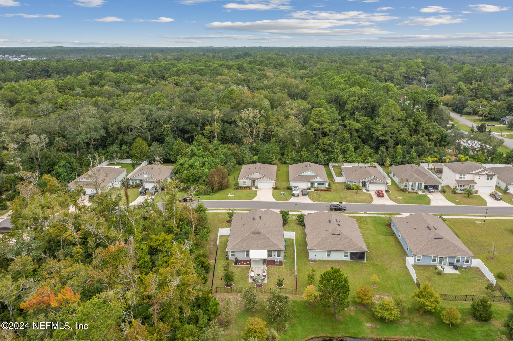 340 Chasewood Drive St. Augustine, FL 32095 - Photo 40 of 46 a view of a house with a yard