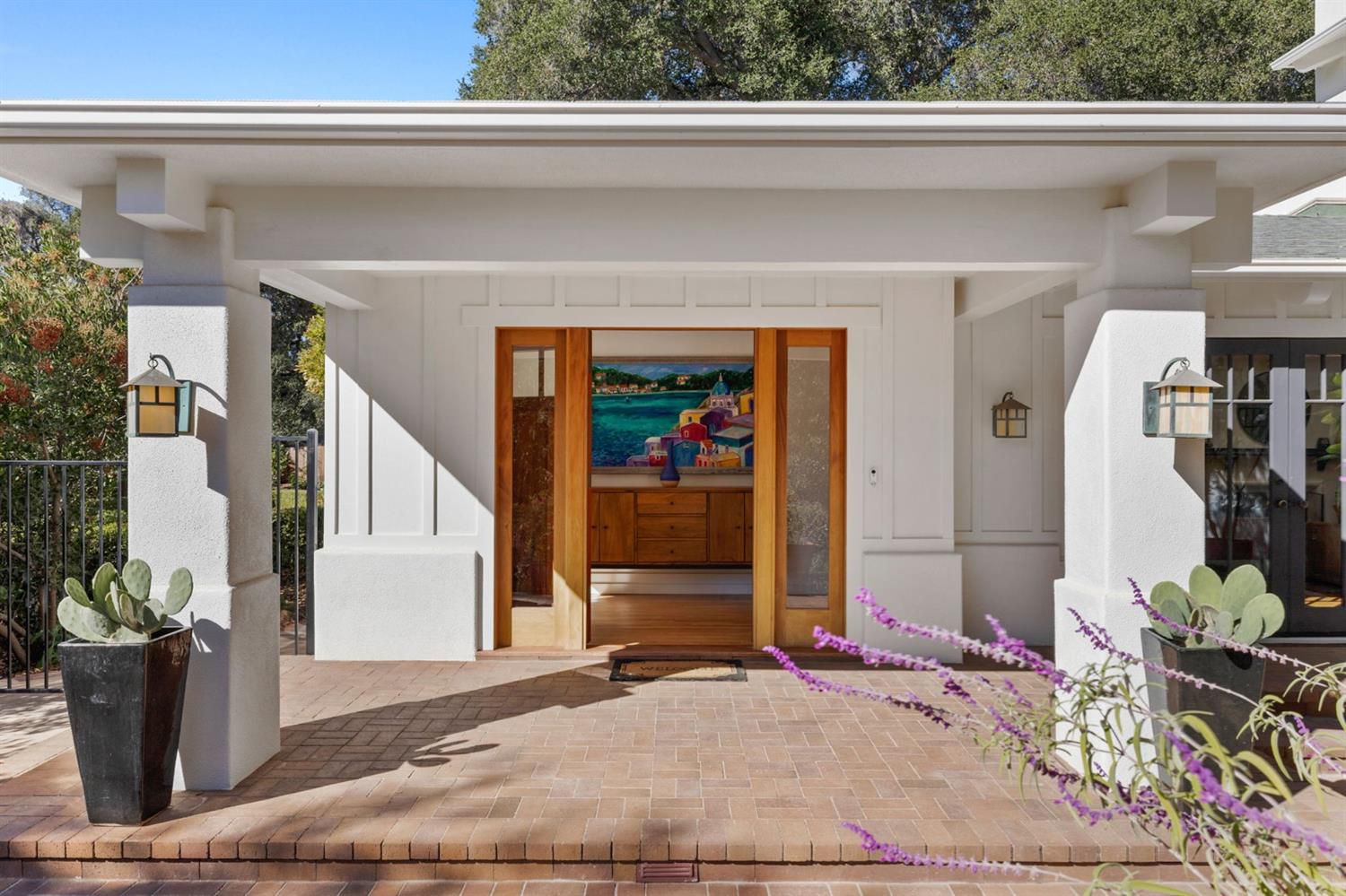 810 El Toro Road Ojai, CA 93023 - Photo 34 of 50 a view of a entryway door of the house