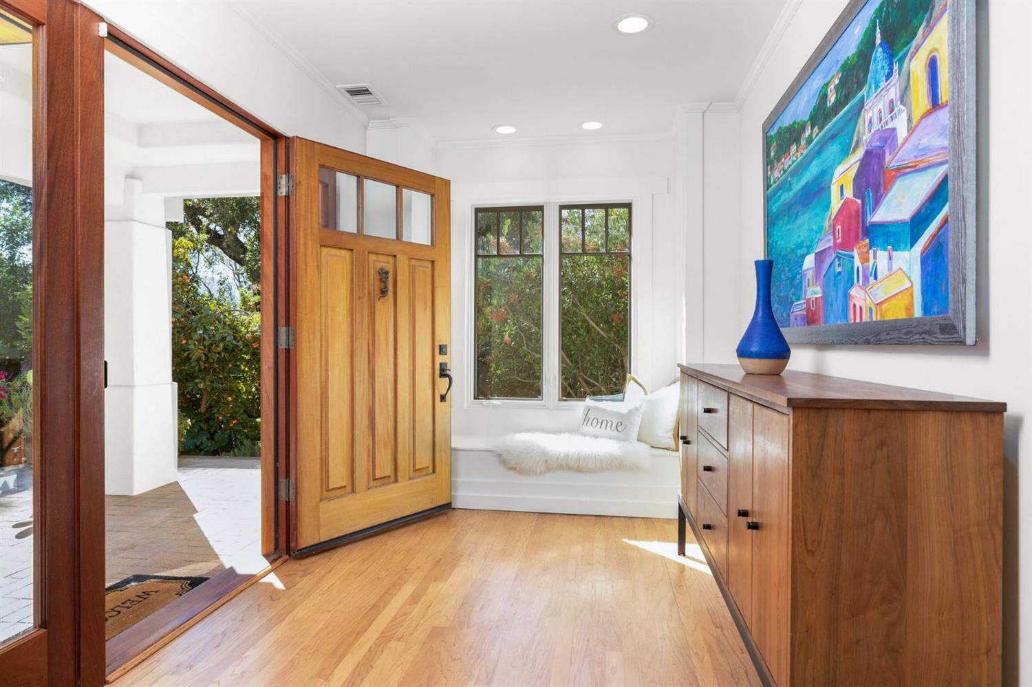 810 El Toro Road Ojai, CA 93023 - Photo 36 of 50 a view of entryway with furniture and garden
