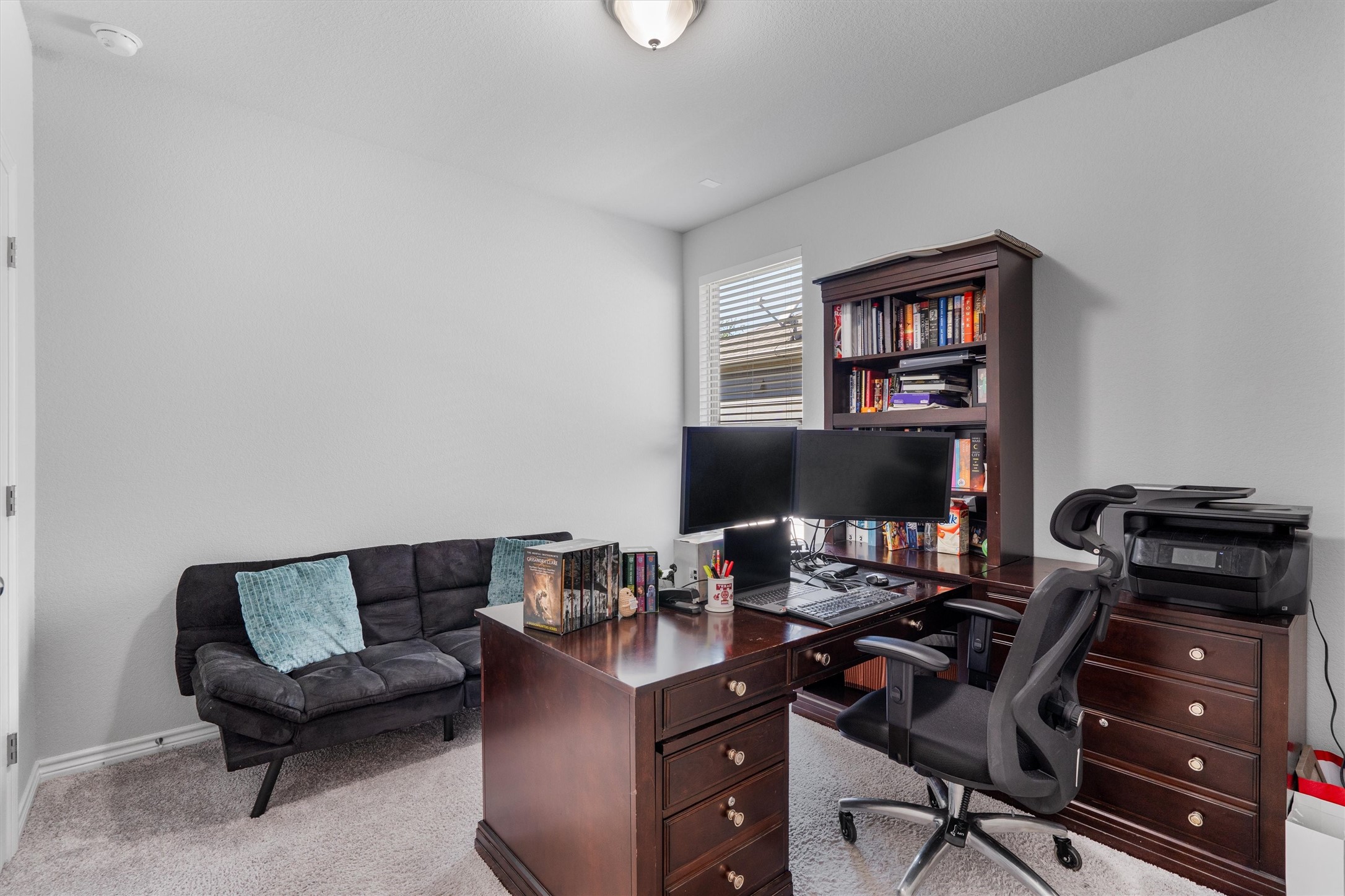 1148 Kimblewick Drive Georgetown, TX 78626 - Photo 13 of 32 Second downstairs bedroom - perfect as an office or for multi-generational living.