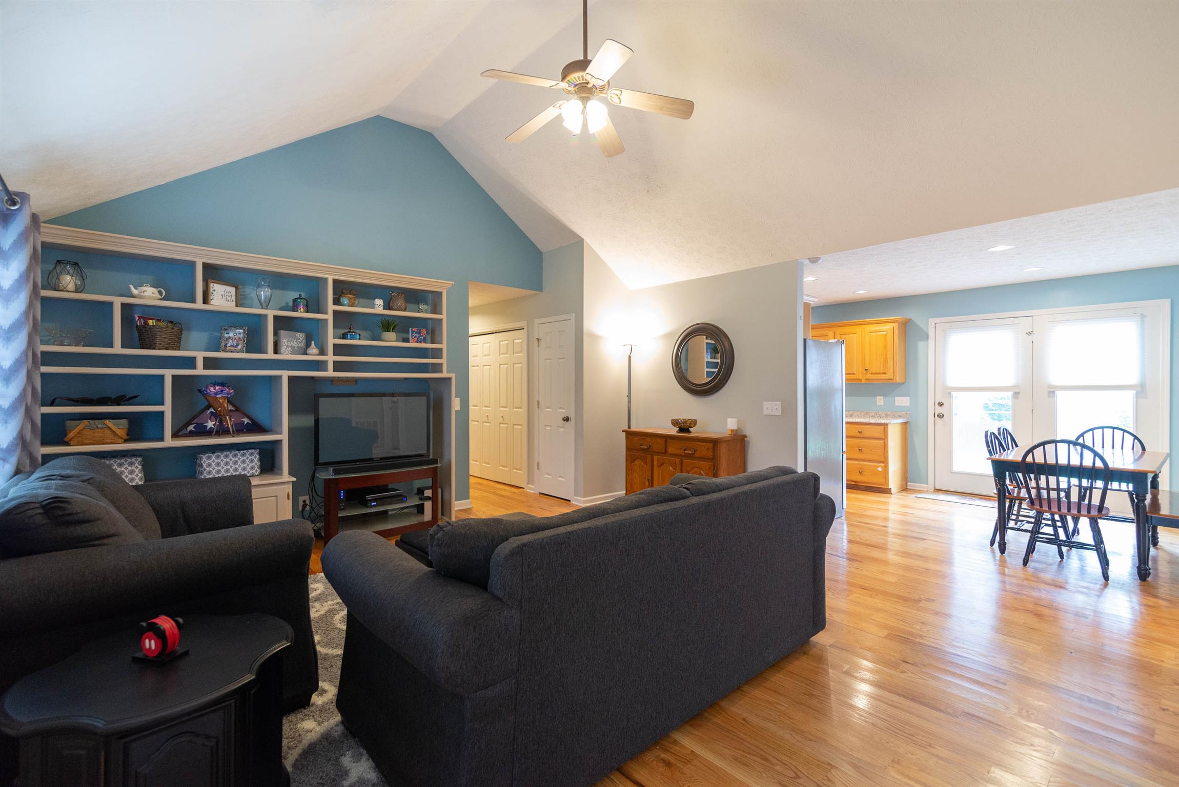 116 Fieldstone Lane Springfield, TN 37172 - Photo 3 of 17 a living room with furniture and a floor to ceiling window