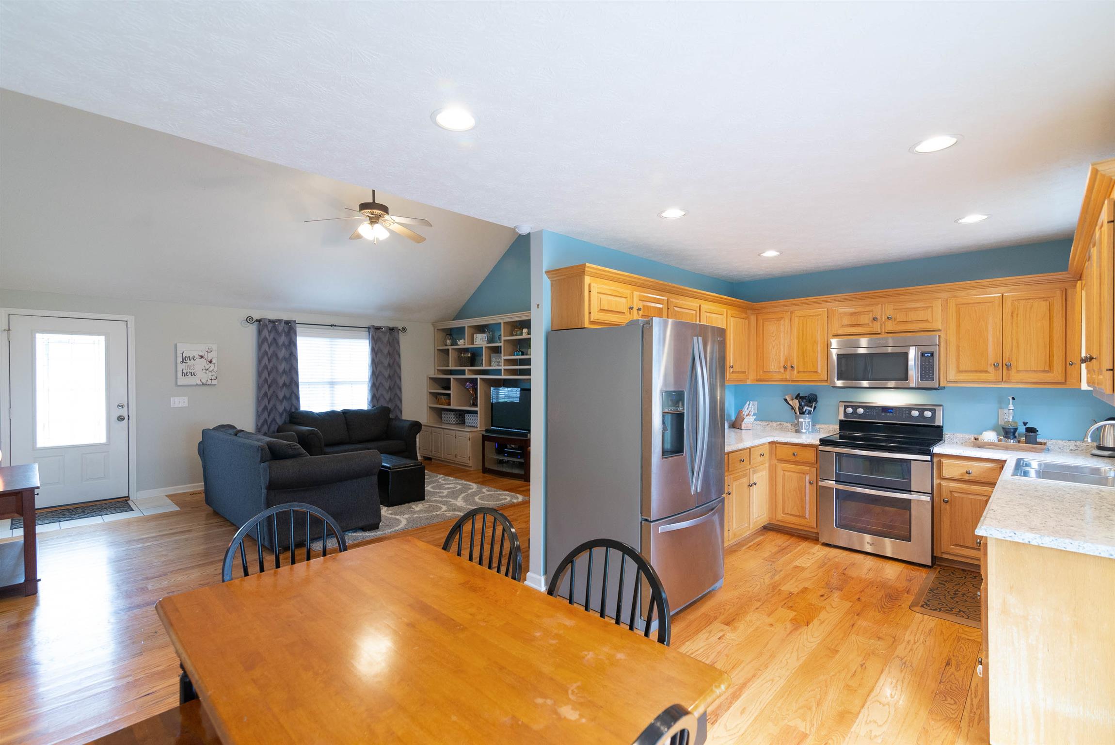 116 Fieldstone Lane Springfield, TN 37172 - Photo 8 of 17 a view of a dining room with furniture and wooden floor