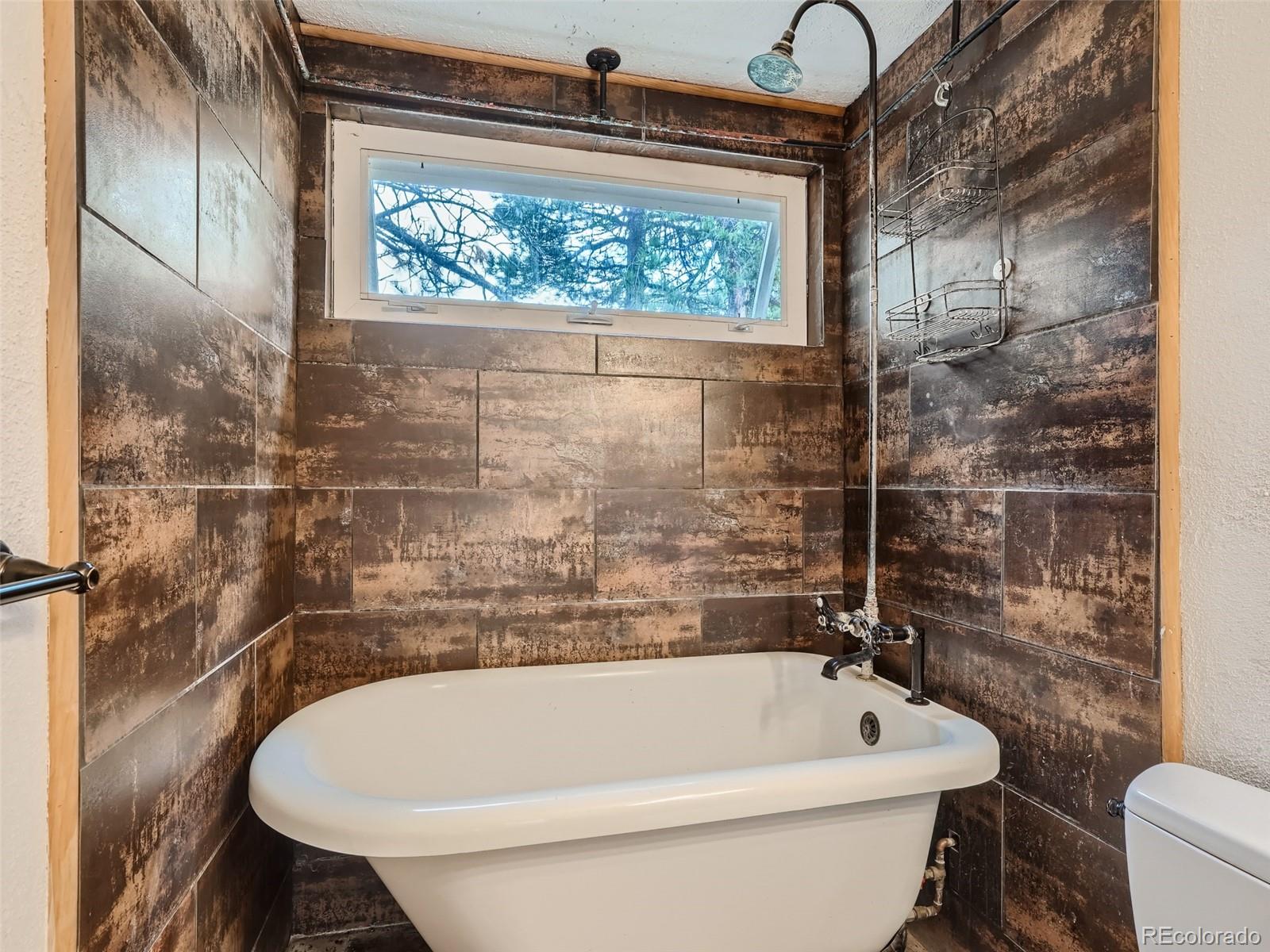 11799 Ranch Elsie Road Golden, CO 80403 - Photo 17 of 28 a bath tub sitting next to a toilet